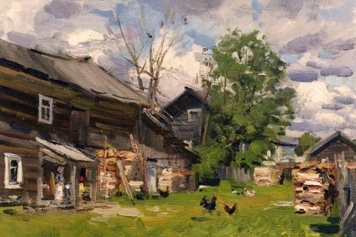 Выставка живописи череповецкого художника Юрия Волкова